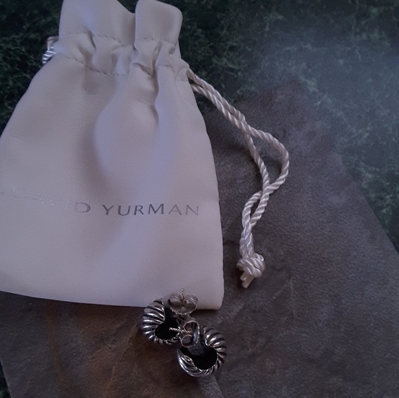 David Yurman Twist Hoop Earrings, Make Offer 🖤 - Picture 2 of 2